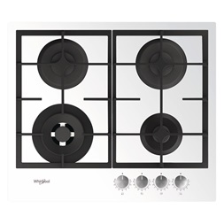Whirlpool GOFL 629/WH fehér, beépíthető, gáz, főzőzóna: 4 +1 wok égőfej, beépíthető méret: 56cm, főzőlap