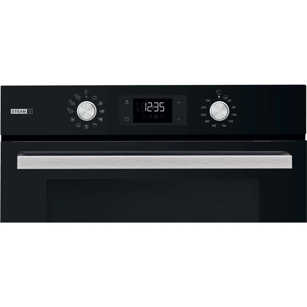 Whirlpool OAS KC8V1SW BLG fekete, beépíthető, sütőtér: 71L, grill, légkeverés, katalitikus, sütő