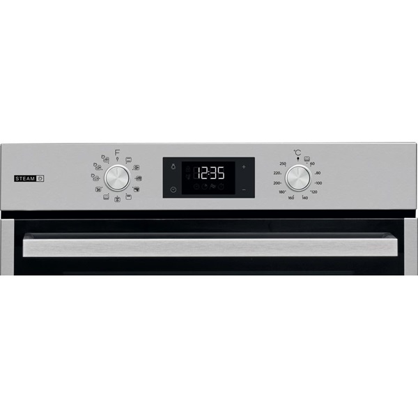 Whirlpool OAS KC8V1SW IX inox, beépíthető, sütőtér: 71L, grill, légkeverés, katalitikus, sütő