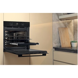 Whirlpool OMK58HU1B fekete, beépíthető, sütőtér: 71L, hidrolitikus, sütő