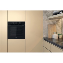 Whirlpool OMK58HU1B fekete, beépíthető, sütőtér: 71L, hidrolitikus, sütő