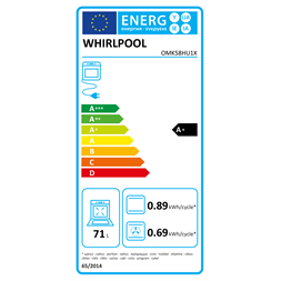 Whirlpool OMK58HU1X inox, beépíthető, sütőtér: 71L, hidrolitikus, sütő