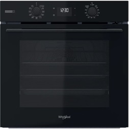 Whirlpool OMSK58RU1SB fekete, beépíthető, sütőtér: 71L, grill, pirolitikus, sütő
