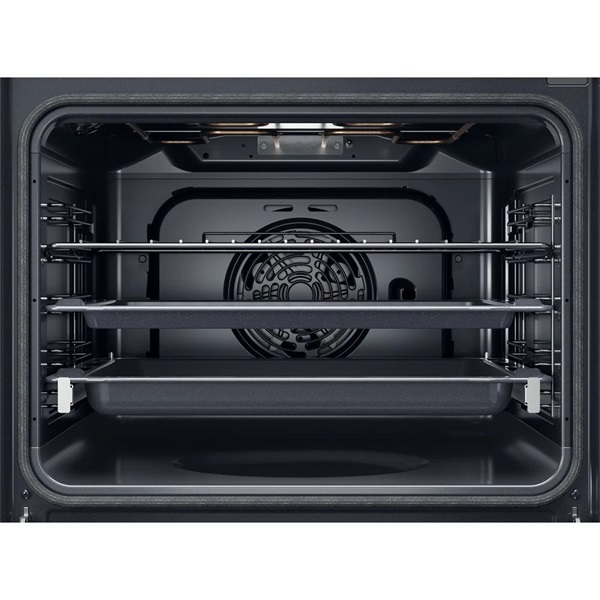 Whirlpool OMSK58RU1SB fekete, beépíthető, sütőtér: 71L, grill, pirolitikus, sütő