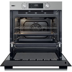Whirlpool OMSK58RU1SX inox, beépíthető, sütőtér: 71L, grill, pirolitikus, sütő