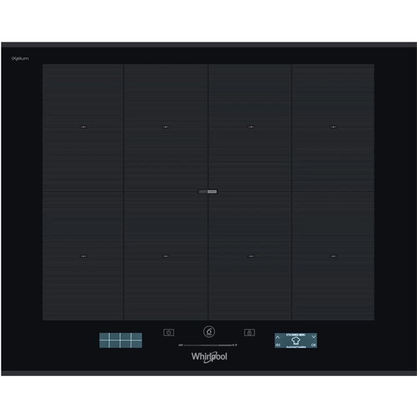 Whirlpool SMP 658C/BT/IXL fekete, beépíthető, indukciós, főzőzóna: 8, beépíthető méret: 56cm, főzőlap