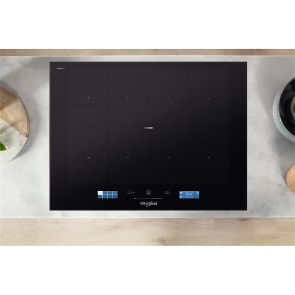 Whirlpool SMP 658C/BT/IXL fekete, beépíthető, indukciós, főzőzóna: 8, beépíthető méret: 56cm, főzőlap