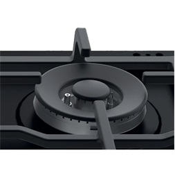 Whirlpool TKRL 661 NB fekete, beépíthető, gáz, főzőzóna: 3 +1 wok égőfej, beépíthető méret: 56cm, főzőlap