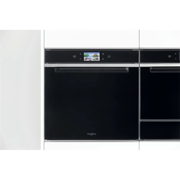 Whirlpool W11I OP1 4S2 H fekete, beépíthető, sütőtér: 73L, grill, hidrolitikus, sütő