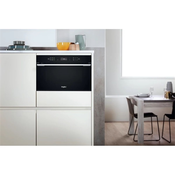Whirlpool W7 MD440 NB 1000W 31L fekete beépíthető mikrohullámú sütő