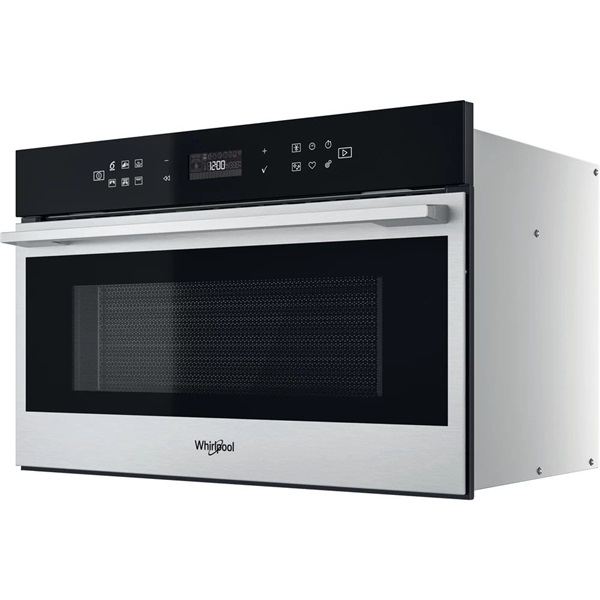 Whirlpool W7 MD440 1000W 31L inox beépíthető mikrohullámú sütő