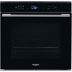 Whirlpool W7 OM4 4S1 P BL fekete, beépíthető, sütőtér: 73L, grill, légkeverés, pirolitikus, sütő