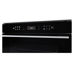 Whirlpool W7 OM4 4S1 P BL fekete, beépíthető, sütőtér: 73L, grill, légkeverés, pirolitikus, sütő