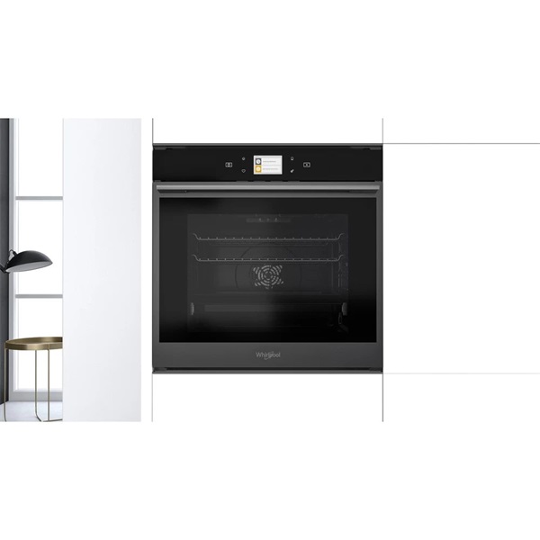 Whirlpool W9 OM2 4S1 P BSS fekete, beépíthető, sütőtér: 73L, grill, légkeverés, pirolitikus, sütő