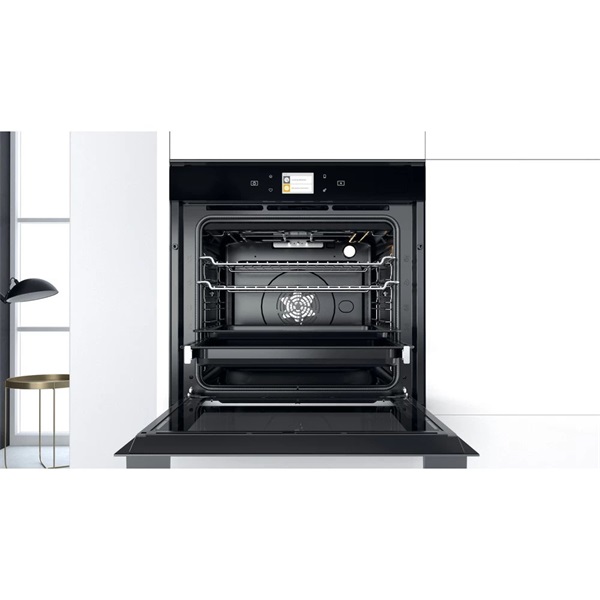 Whirlpool W9 OM2 4S1 P BSS fekete, beépíthető, sütőtér: 73L, grill, légkeverés, pirolitikus, sütő