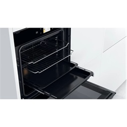 Whirlpool W9 OM2 4S1 P BSS fekete, beépíthető, sütőtér: 73L, grill, légkeverés, pirolitikus, sütő