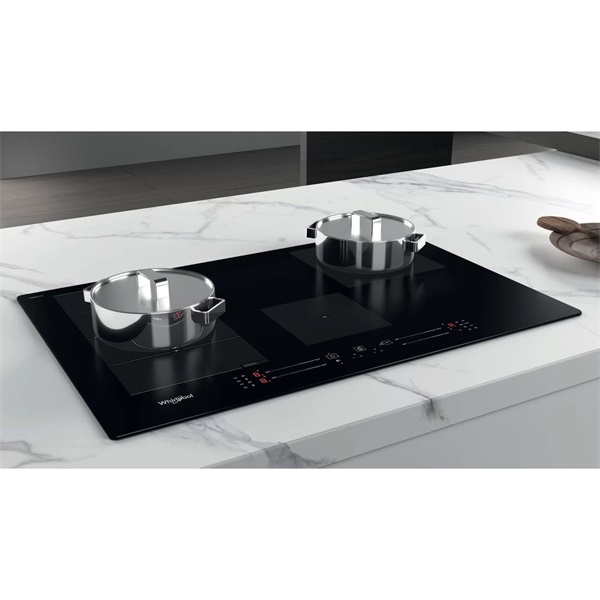 Whirlpool WF S0377 NE/IXL fekete, beépíthető, indukciós, főzőzóna: 4, beépíthető méret: 56cm, főzőlap
