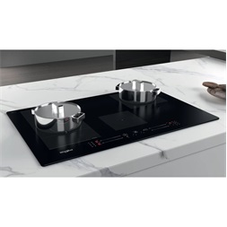 Whirlpool WF S0377 NE/IXL fekete, beépíthető, indukciós, főzőzóna: 4, beépíthető méret: 56cm, főzőlap