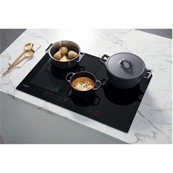 Whirlpool WF S0377 NE/IXL fekete, beépíthető, indukciós, főzőzóna: 4, beépíthető méret: 56cm, főzőlap