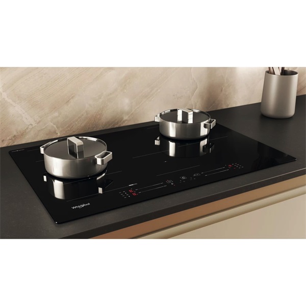 Whirlpool WF S1577 CPNE fekete, beépíthető, indukciós, főzőzóna: 4, beépíthető méret: 56cm, főzőlap