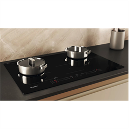 Whirlpool WF S1577 CPNE fekete, beépíthető, indukciós, főzőzóna: 4, beépíthető méret: 56cm, főzőlap