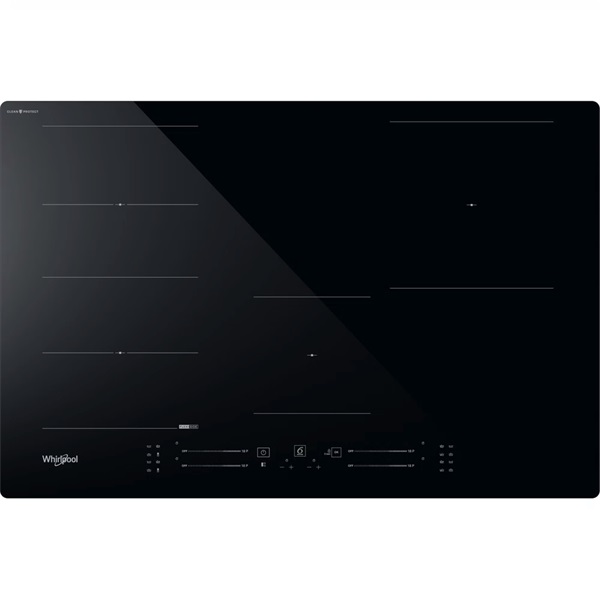 Whirlpool WF S1577 CPNE fekete, beépíthető, indukciós, főzőzóna: 4, beépíthető méret: 56cm, főzőlap