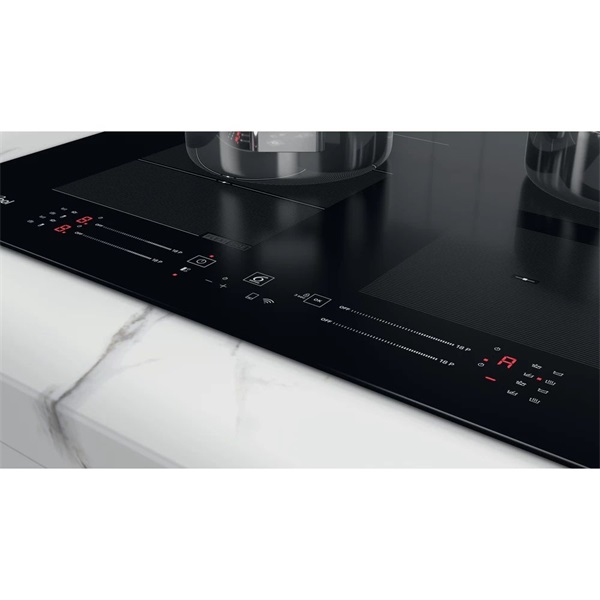 Whirlpool WF S2765 NE/IXL fekete, beépíthető, indukciós, főzőzóna: 4, beépíthető méret: 56cm, főzőlap