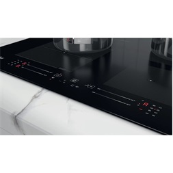 Whirlpool WF S2765 NE/IXL fekete, beépíthető, indukciós, főzőzóna: 4, beépíthető méret: 56cm, főzőlap