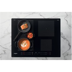 Whirlpool WF S4160 BF fekete, beépíthető, indukciós, főzőzóna: 4, beépíthető méret: 56cm, főzőlap