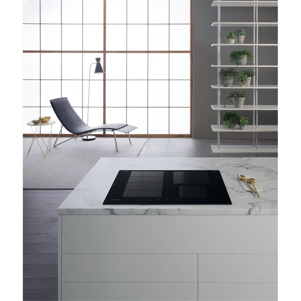 Whirlpool WF S4160 BF fekete, beépíthető, indukciós, főzőzóna: 4, beépíthető méret: 56cm, főzőlap