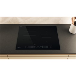 Whirlpool WF S4665 CPBF fekete, beépíthető, indukciós, főzőzóna: 4, beépíthető méret: 56cm, főzőlap