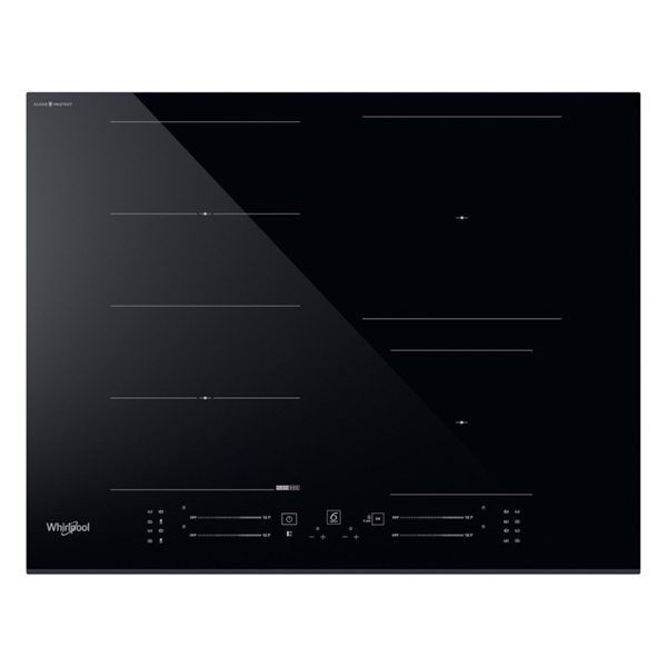 Whirlpool WF S4665 CPBF fekete, beépíthető, indukciós, főzőzóna: 4, beépíthető méret: 56cm, főzőlap