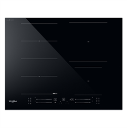Whirlpool WF S4665 CPBF fekete, beépíthető, indukciós, főzőzóna: 4, beépíthető méret: 56cm, főzőlap
