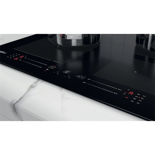 Whirlpool WF S7560 NE fekete, beépíthető, indukciós, főzőzóna: 4, beépíthető méret: 56cm, főzőlap