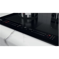 Whirlpool WF S7560 NE fekete, beépíthető, indukciós, főzőzóna: 4, beépíthető méret: 56cm, főzőlap