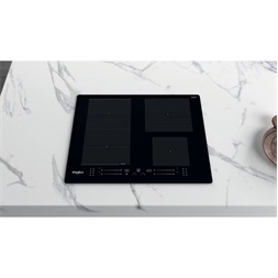 Whirlpool WF S7560 NE fekete, beépíthető, indukciós, főzőzóna: 4, beépíthető méret: 56cm, főzőlap