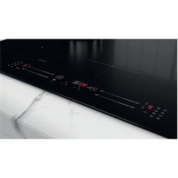 Whirlpool WL S3777 NE fekete, beépíthető, indukciós, főzőzóna: 4, beépíthető méret: 56cm, főzőlap