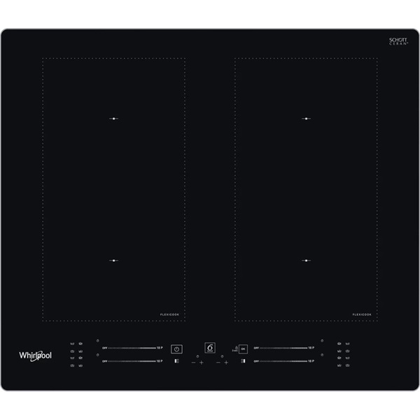 Whirlpool WL S8560 AL fekete, beépíthető, indukciós, főzőzóna: 4, beépíthető méret: 56cm, főzőlap