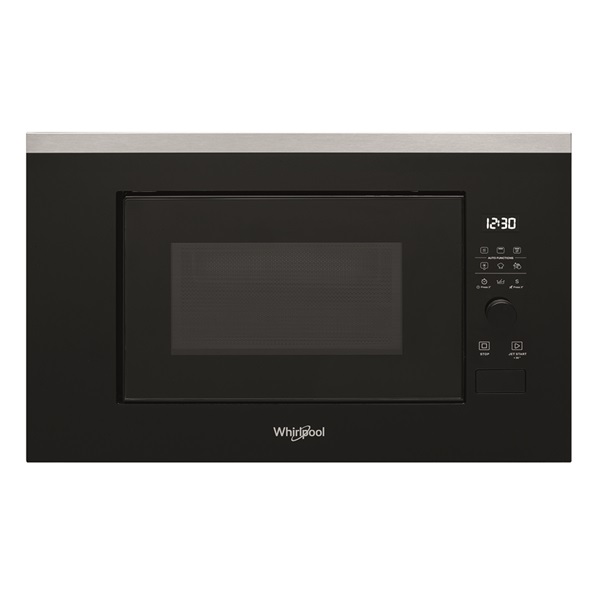 Whirlpool WMF200G 1200W 20L fekete beépíthető mikrohullámú sütő