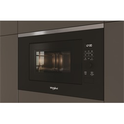 Whirlpool WMF200G 1200W 20L fekete beépíthető mikrohullámú sütő