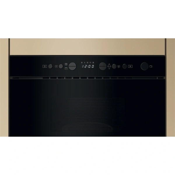 Whirlpool WMN14BB 750W 22L fekete beépíthető mikrohullámú sütő