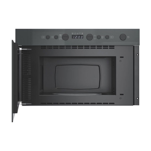 Whirlpool WMN14BSG 750W 22L szürke beépíthető mikrohullámú sütő