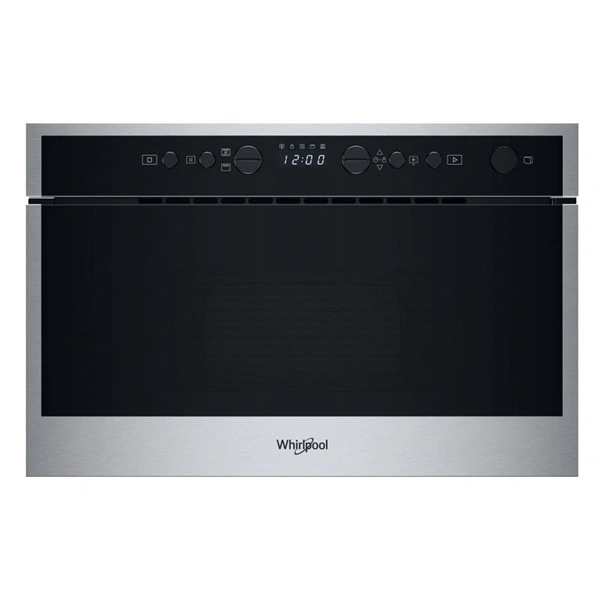 Whirlpool WMN464BX 750W 22L inox beépíthető mikrohullámú sütő
