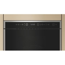 Whirlpool WMN464BX 750W 22L inox beépíthető mikrohullámú sütő