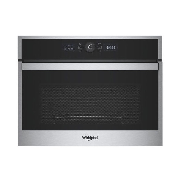 Whirlpool WMW44HMX 900W 40L inox beépíthető mikrohullámú sütő
