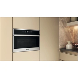 Whirlpool WMW44HMX 900W 40L inox beépíthető mikrohullámú sütő