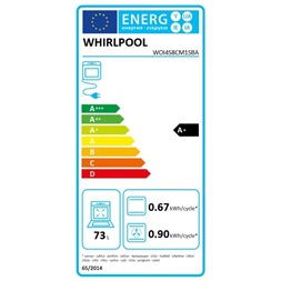 Whirlpool WOI4S8CM1SBA fekete, beépíthető, sütőtér: 73L, sütő
