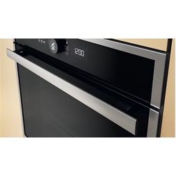 Whirlpool WOI4S8HM1SXA inox-fekete, beépíthető, sütőtér: 73 liter,grill, légkeverés sütő