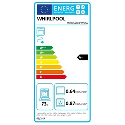 Whirlpool WOI68FPT1SBA fekete, beépíthető, sütőtér: 73L, sütő