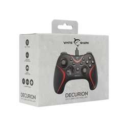 White Shark GP-2038 DECURION 3in1 PS3/PC/Android/TV fekete gamer kontroller